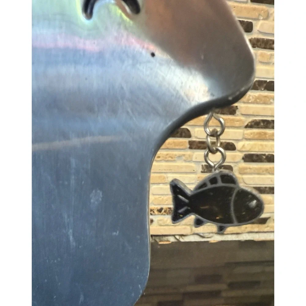 Inspirations 🎣 Purrfect Desk Decor!‎ 🎣 Metal Cat Frame with Fish - 5x3.5